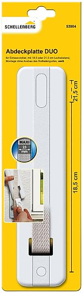 SCHELLENBERG Gurtwickler-Abdeckplatte Duo Maxi, Zubehör für günstig online kaufen