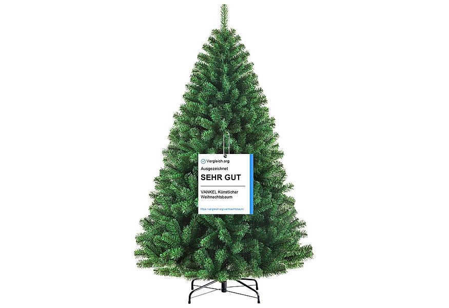 Vankel Künstlicher Weihnachtsbaum tannenbaum mit beleuchtung schmuck mit li günstig online kaufen