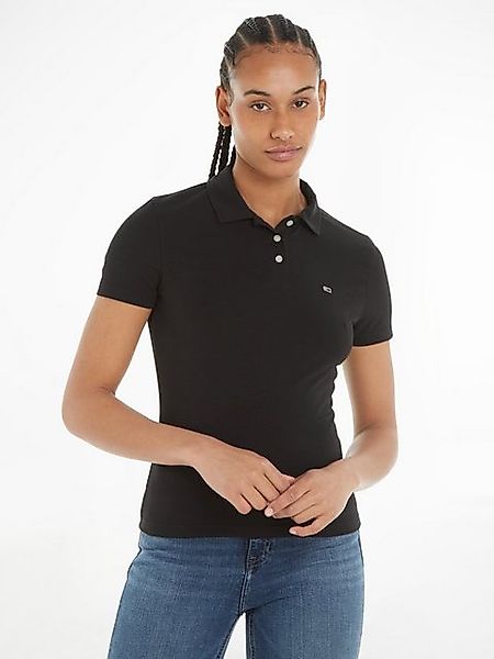 Tommy Jeans Poloshirt mit kurzer Knopfleiste günstig online kaufen