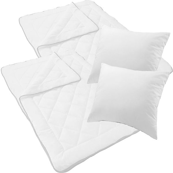NYVI 4-Jahreszeitenbett + Kopfkissen 4 Jahreszeiten günstig online kaufen