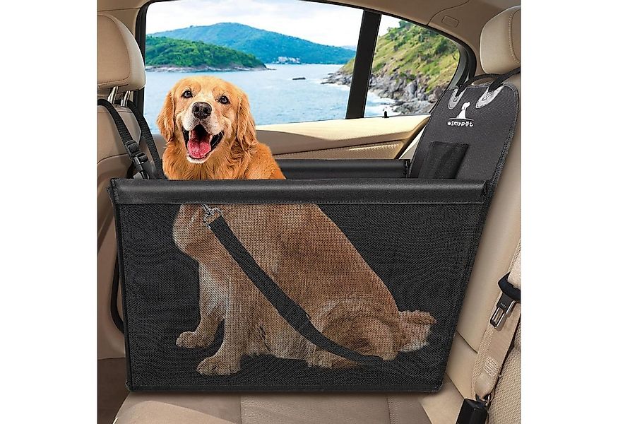 POPOLIC Hunde-Autositz Hunde Autositz für Kleine Mittlere Hunde, mit Hundes günstig online kaufen