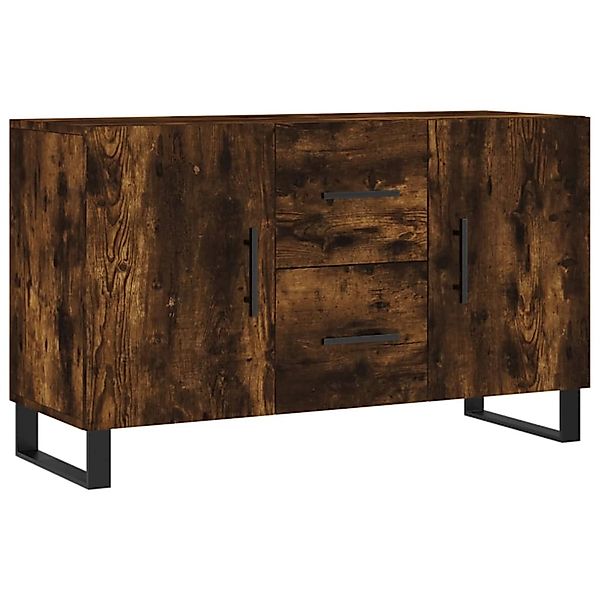 vidaXL Sideboard Räuchereiche 100x36x60 cm Holzwerkstoff 828201 günstig online kaufen