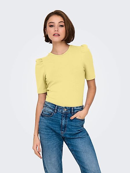 ONLY Kurzarmshirt "ONLLIVE LOVE 2/4 PUFFTOP JRS NOOS" günstig online kaufen