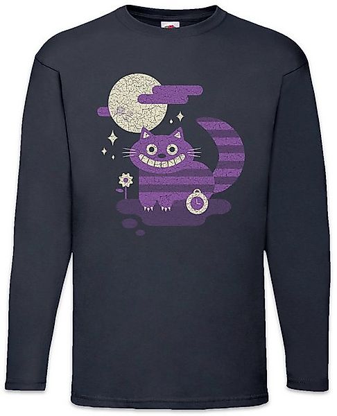 Urban Backwoods Langarmshirt Cheshire Cat Langarm T-Shirt Alice Cat im Cats günstig online kaufen