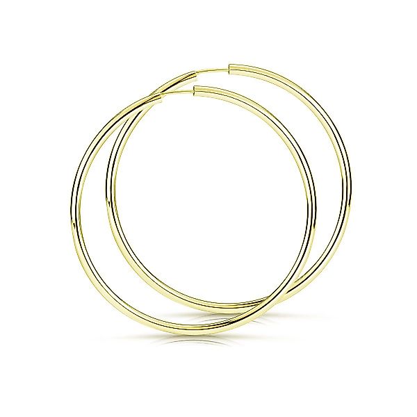 Materia Paar Ohrstecker Damen Gelbgold Groß günstig online kaufen