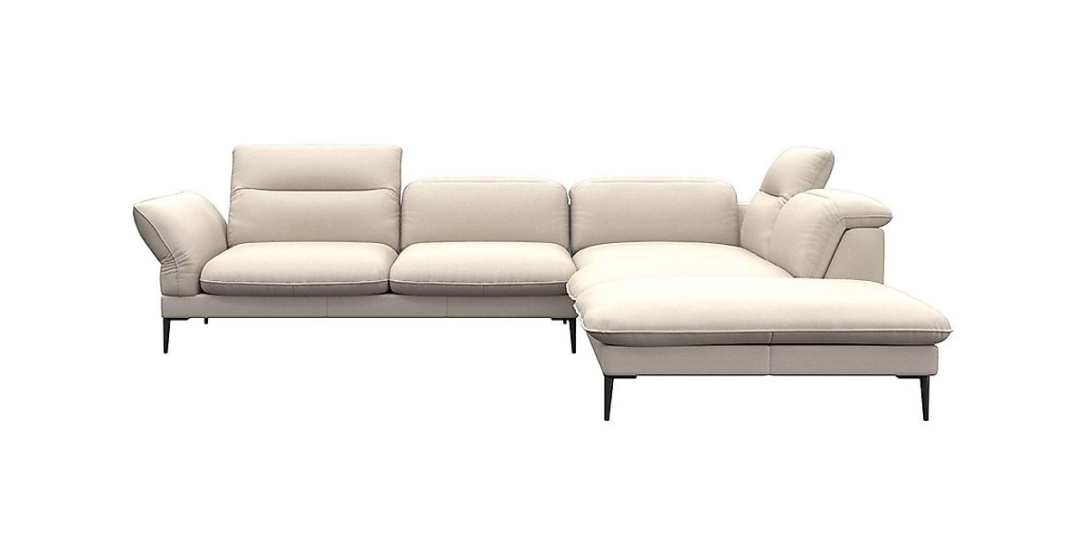FLEXLUX Ecksofa "Salino, Funktionssofa mit Ottomane, Relaxsofa, Ecksofa", S günstig online kaufen