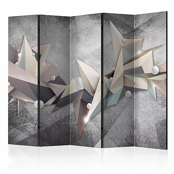 5-teiliges Paravent - Geometrical Constellation Ii [room Dividers] günstig online kaufen