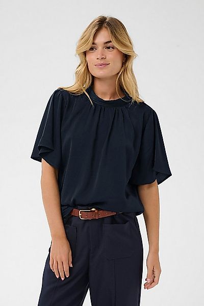 Saint Tropez Kurzarmbluse AileenSZ Flared Blouse Kunstfaser, Regular fit günstig online kaufen