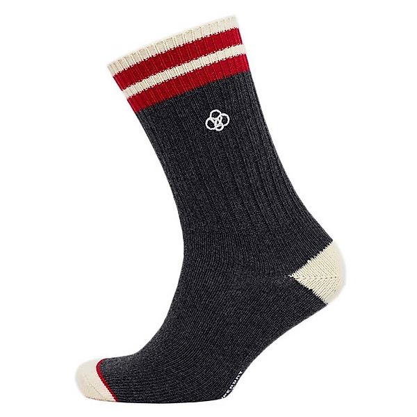 Superdry Hiker Twist Socken M-L Charcoal Marl günstig online kaufen
