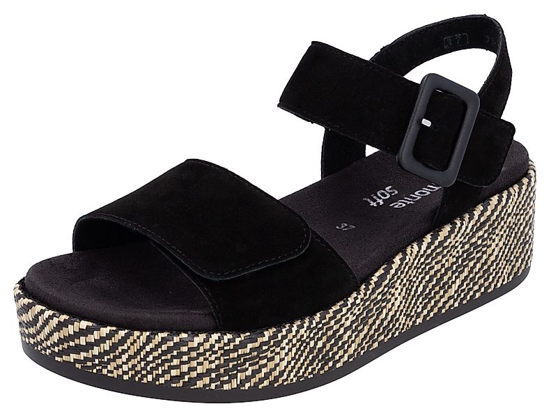 Remonte Elisabeth Hurley-Collection Sandalette Keilabsatz, Sommerschuh, günstig online kaufen