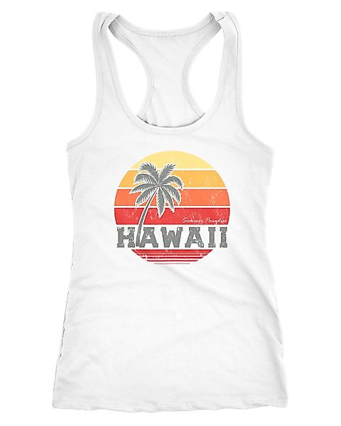 Neverless Tanktop Damen Tank-Top Hawaii Palme günstig online kaufen