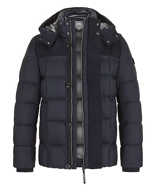 Milestone Steppjacke MSTimber Winterjacke im Materialmix mit Kapuze, wasera günstig online kaufen