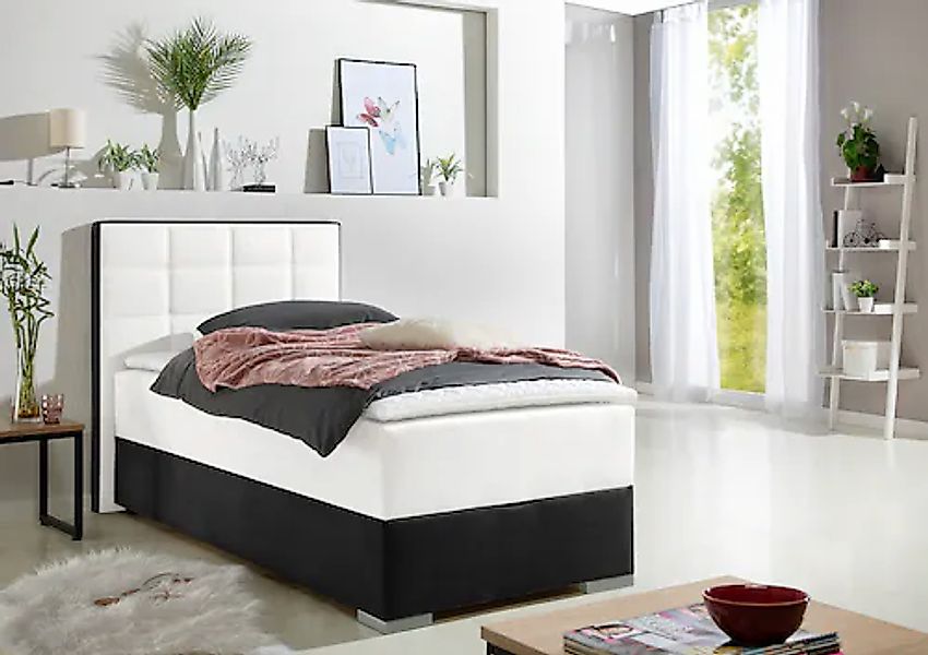 Maintal Boxspringbett mit Bettkasten und Topper günstig online kaufen
