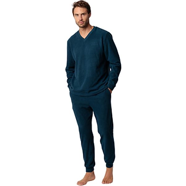 Admas  Pyjamas/ Nachthemden Pyjama Hose Top Langarm Checks Texture günstig online kaufen