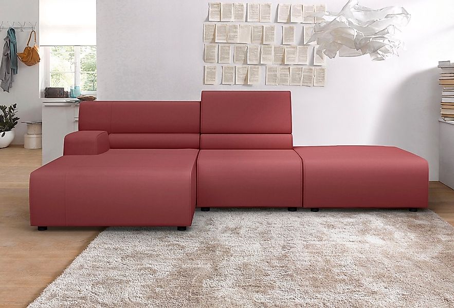 Egoitaliano Ecksofa »Babouche, Designsofa mit außergewöhnlichem Sitzkomfort günstig online kaufen