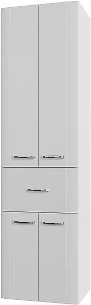 Saphir Hochschrank "Serie 3006 Badschrank 50cm breit, mit 4 Türen, 1 Schubl günstig online kaufen