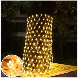 MUPOO LED-Lichternetz 8 Modi LED-Lichtnetz,LED-Lichterkette,LED Dekolicht günstig online kaufen
