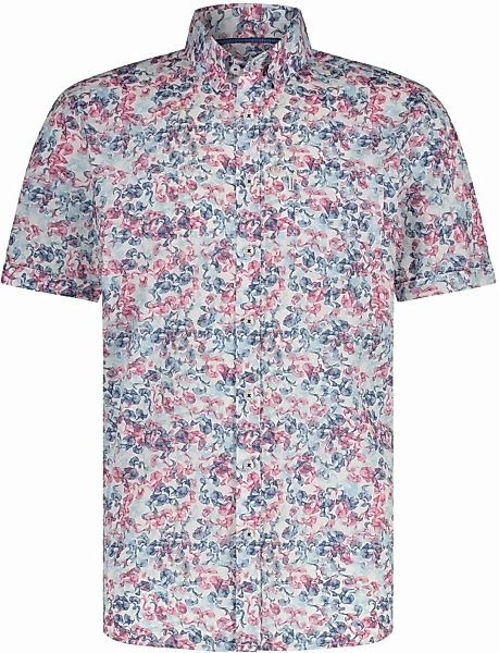 State Of Art Short Sleeve Hemd Druck Rot - Größe 3XL günstig online kaufen