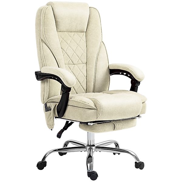 Vinsetto Massagesessel mit Heizung, ergonomischer Bürostuhl mit höhenverste günstig online kaufen