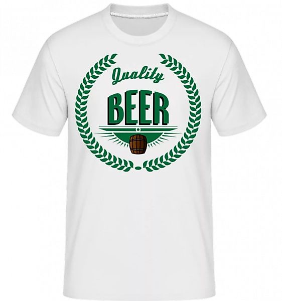 Quality Beer Logo · Shirtinator Männer T-Shirt günstig online kaufen