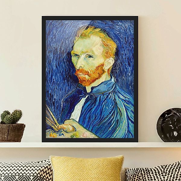 Bild mit Rahmen Van Gogh - Selbstbildnis günstig online kaufen