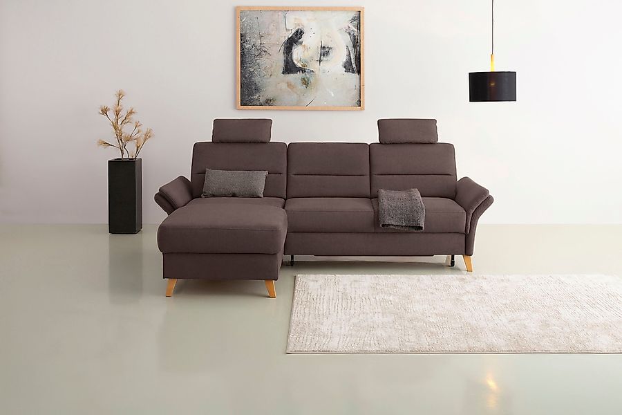 Home affaire Ecksofa Westerland L-Form, Federkern-Polsterung, günstig online kaufen