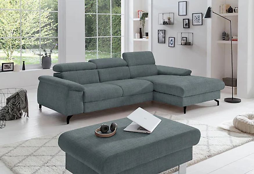 COTTA Polstergarnitur »Komaris L-Form«, (Set), Set bestehend aus: Ecksofa m günstig online kaufen