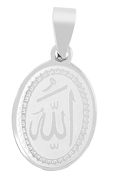 AKZENT Kettenanhänger Hassan Edelstahl silber (Einzeln) günstig online kaufen