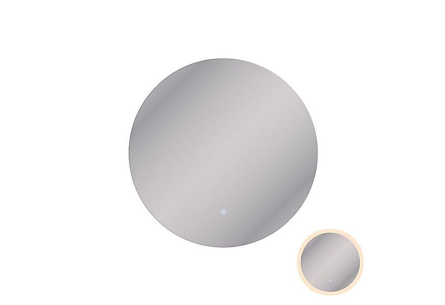 Planetmöbel Badspiegel NOVA Spiegel mit Beleuchtung Ø 60 cm, Spiegel Rahmen günstig online kaufen