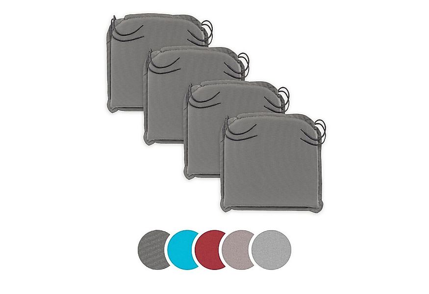 sleepling Sitzauflage Polster Gartenstuhl, (4 Auflagen), Schaumkern, Eckbän günstig online kaufen