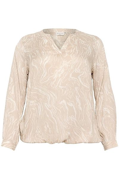 KAFFE Curve Langarmbluse Langarm-Bluse KCdiana Große Größen günstig online kaufen