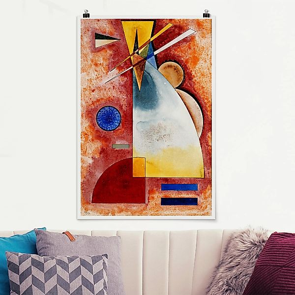 Poster Kunstdruck - Hochformat Wassily Kandinsky - Ineinander günstig online kaufen