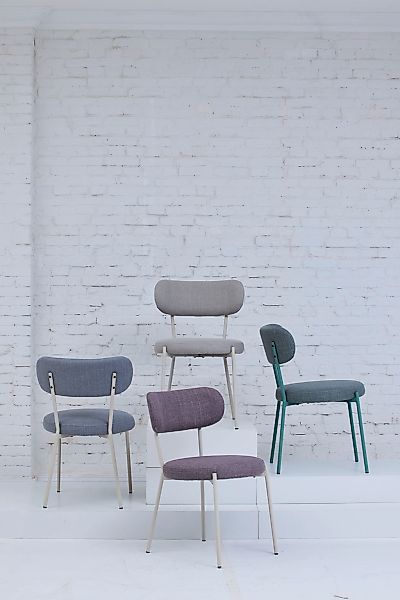 TOM TAILOR HOME 4-Fußstuhl "SOFT PAD CHAIR", (Set), 2 St., Webstoff, Esszim günstig online kaufen