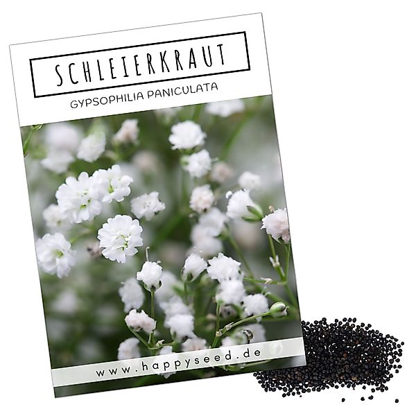 HappySeed Blumensamen Schleierkraut Samen - Gypsophilia günstig online kaufen