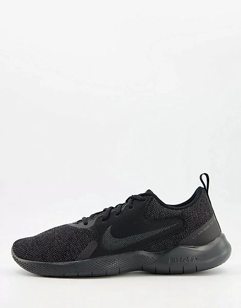 Nike – Running Flex Experience Run 10 – Sneaker in Triple Black-Schwarz günstig online kaufen
