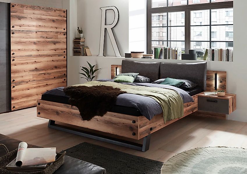 Schlafkontor Bettanlage "Dover", im Industrial Design günstig online kaufen