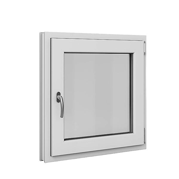 Roro Fenster Basic Kunststoff-Profil Weiß 75 cm x 75 cm DIN R günstig online kaufen