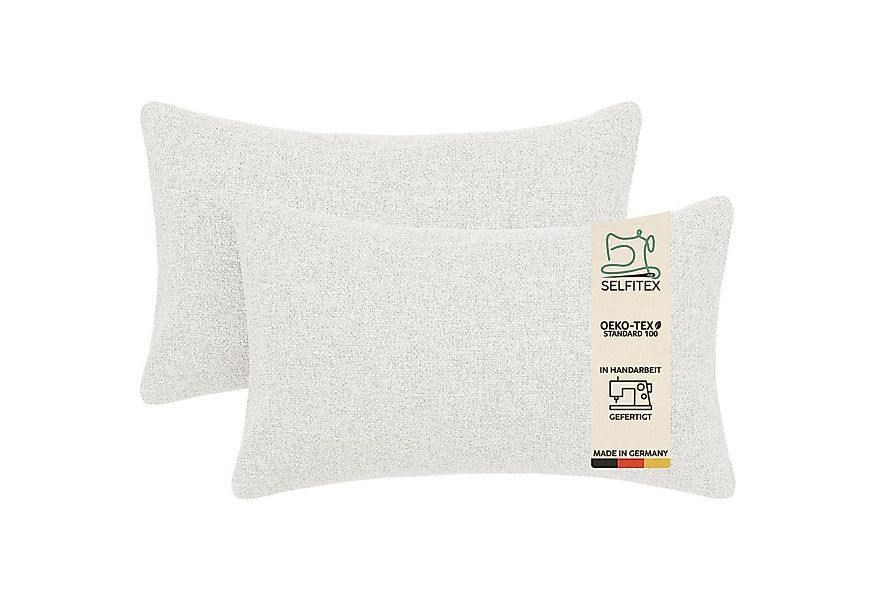 Selfitex Dekokissen 2er Set, 30x50/40x40/40x60/50x50 inkl. Füllkissen, Farb günstig online kaufen