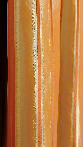 HOSSNER - ART OF HOME DECO Gardine "Caumasee" Schlaufen 1 Stk. tlg. Schlauf günstig online kaufen