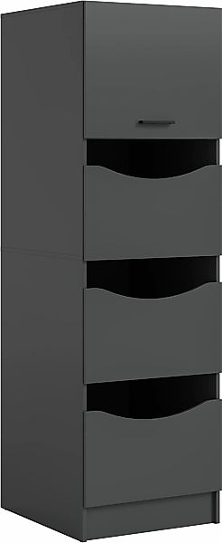 welltime Wäscheschrank "FALAS, TOPSELLER, Höhe 195 cm, 4 Klappen, Wäscheorg günstig online kaufen