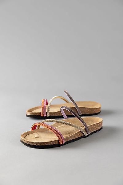 Aniston SHOES Pantolette, Sommerschuh, Strandschuh, Glitzersteine günstig online kaufen