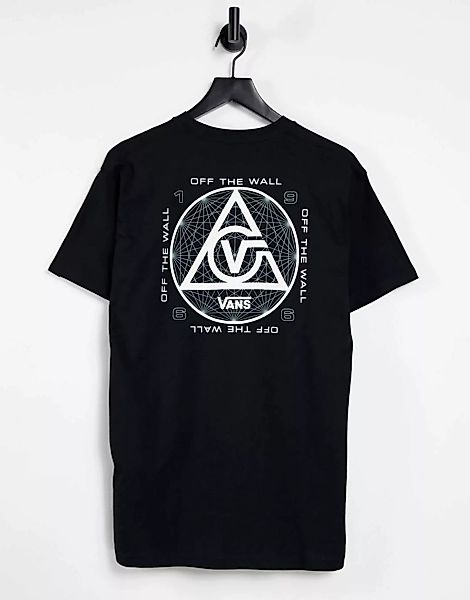 Vans – Three Points – Kurzärmliges T-Shirt in Schwarz günstig online kaufen