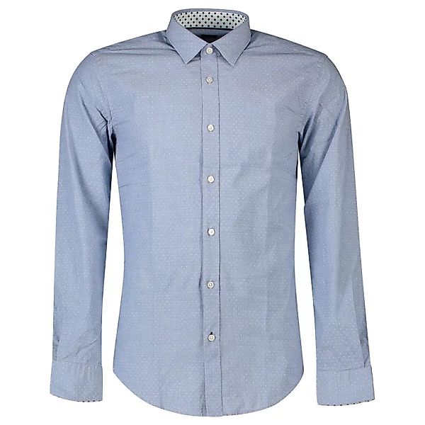 Boss Ronni Langarm Hemd L Dark Blue günstig online kaufen