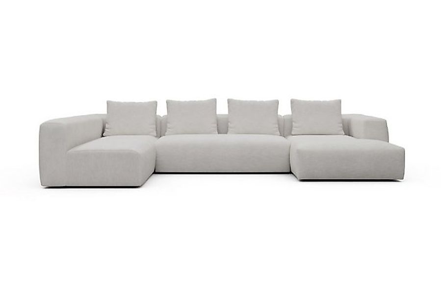 moebelfaktor Wohnlandschaft Fred Chaiselongue rechts mit 2-Sitzer und lange günstig online kaufen