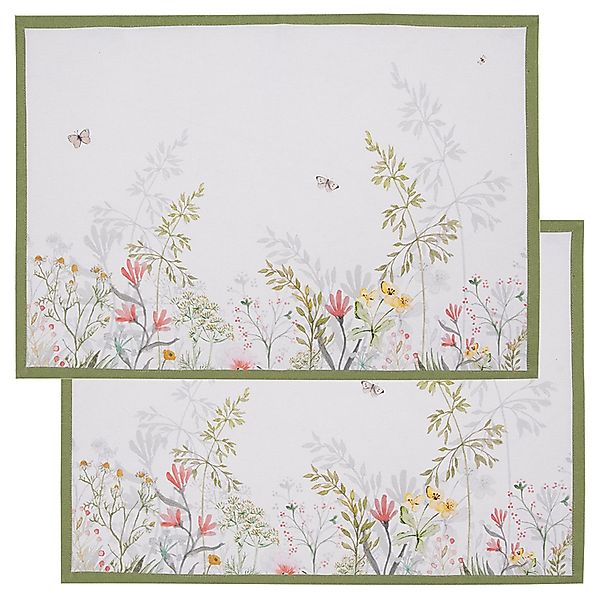 Clayre & Eef Platzset Wildflower Fields, günstig online kaufen