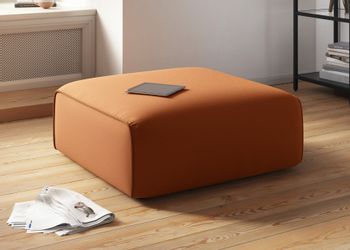 RAUM.ID Polsterhocker "Merid Sitzhocker, Maße B/T/H: 97/97/43 cm" als Modul günstig online kaufen
