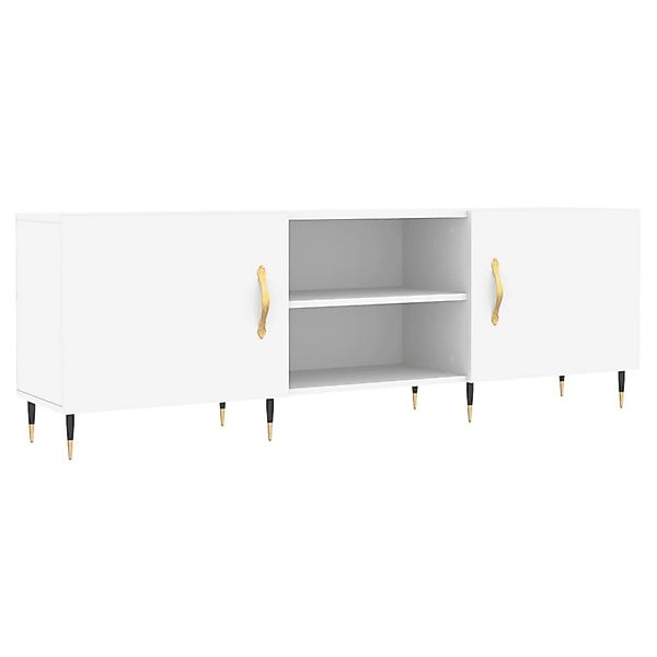 vidaXL TV-Schrank Weiß 150x30x50 cm Holzwerkstoff 829076 günstig online kaufen