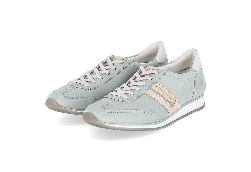 Paul Green Paul Green 5453-149 Damen Leder & Textil grün Schnürschuh günstig online kaufen