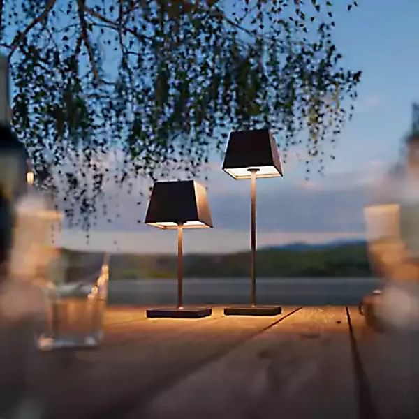 Sigor Nuindie mini Tischleuchte eckig LED, schwarz günstig online kaufen