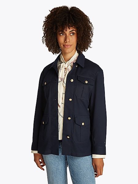 Tommy Hilfiger Outdoorjacke GOLD BUTTON UTILITY günstig online kaufen
